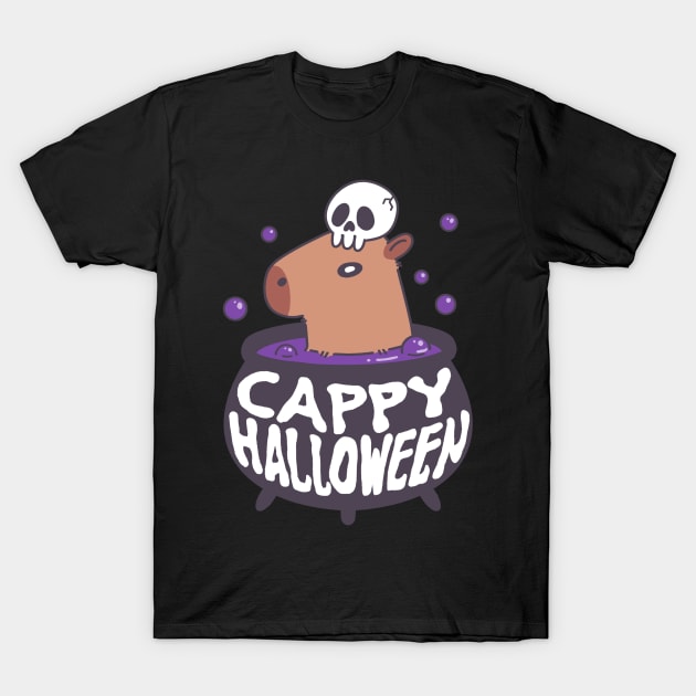 Cappy Halloween T-Shirt by TanoT